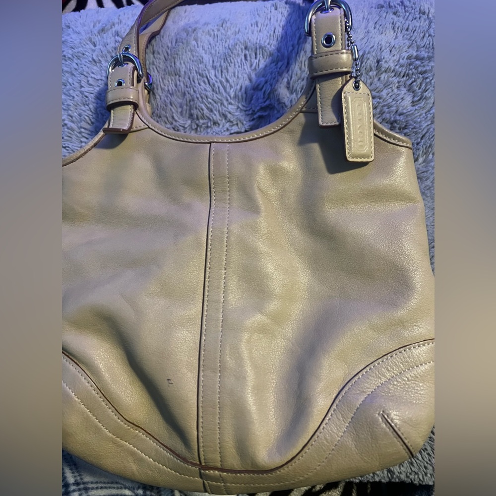 Coach soho Leather Hobo Shoulder bag
